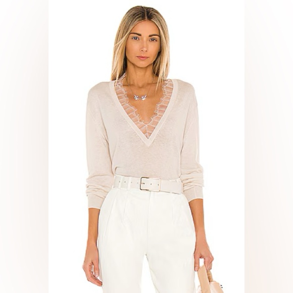 IRO‎ Jayden Sweater in White Size Medium